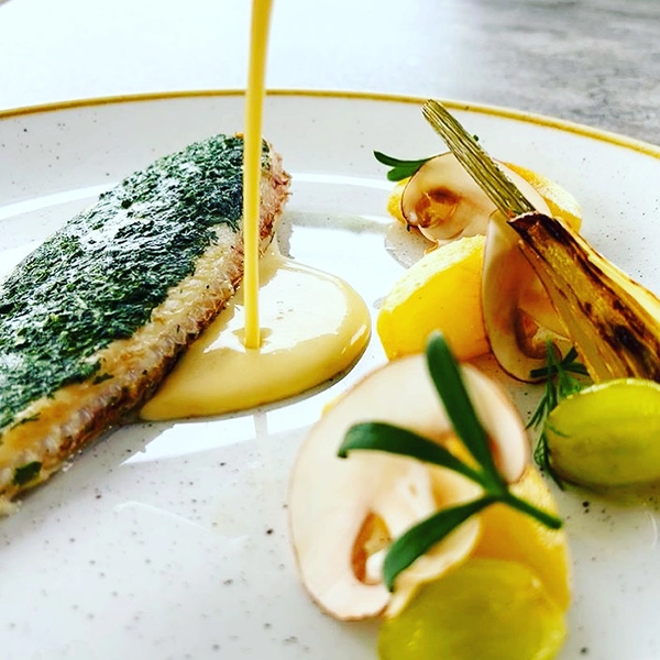 Lemon Sole at the Palm Pavilion Restaurant in Whitstable